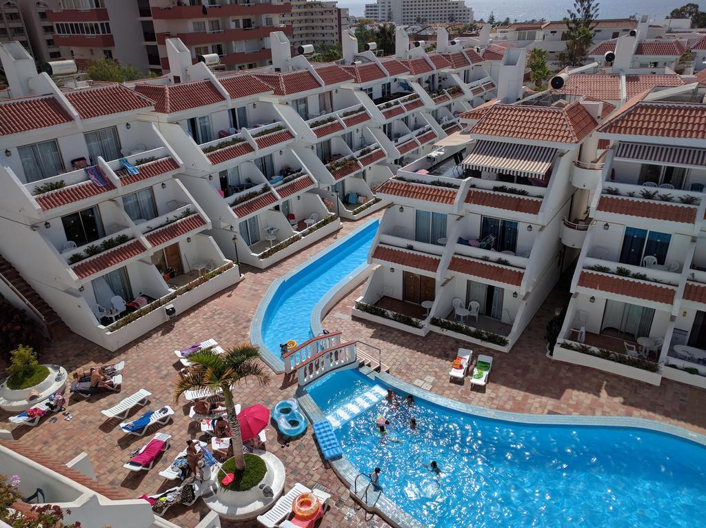 Apartamentos Las Floritas プラヤ・デ・ラス・アメリカス エクステリア 写真